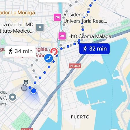 Habitaciones Privada Preciosa Grande Centro Malaga Tambien Cerca De La Playa Wi-Fi Екстериор снимка